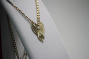 14KT Diamond-Cut Eagle