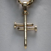 14KT Nail Cross