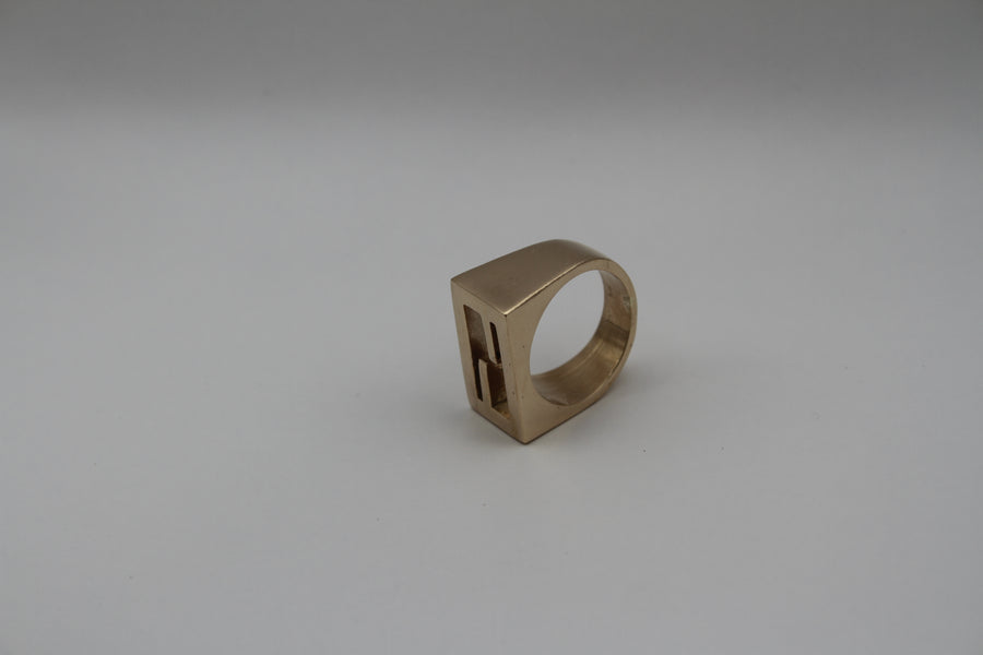 FENDI MENS RING 14KT
