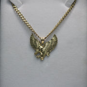 14KT Diamond-Cut Eagle