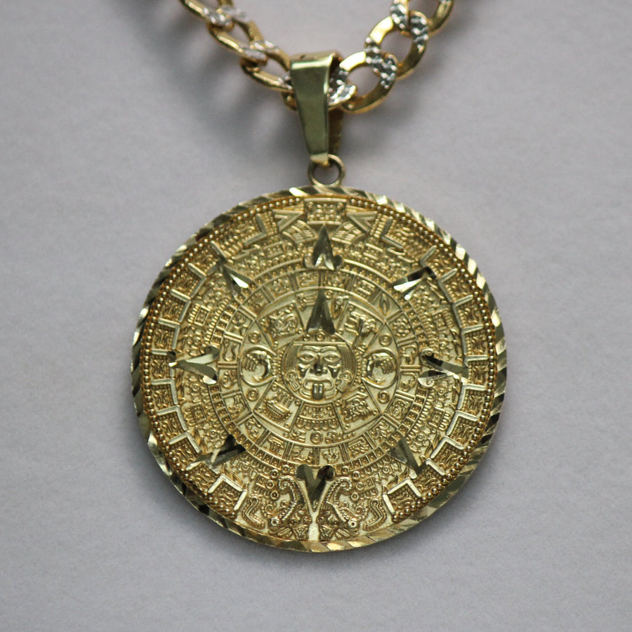 14KT Mayan Calendar