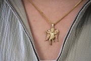 14KT Angel Pendant